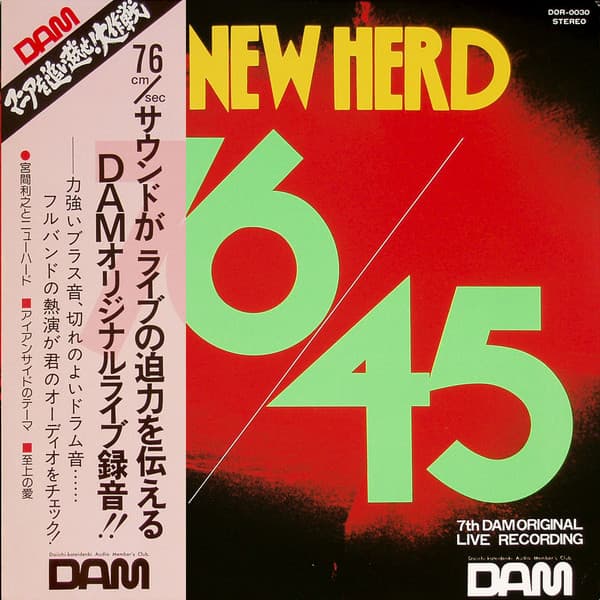 Toshiyuki Miyama & The New Herd – Live! New Herd 76/45