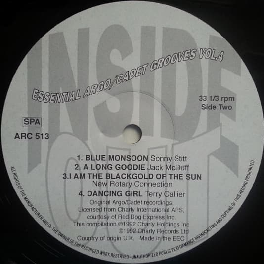 Inside Out - Essential Argo/Cadet Grooves Vol. 4 image 4
